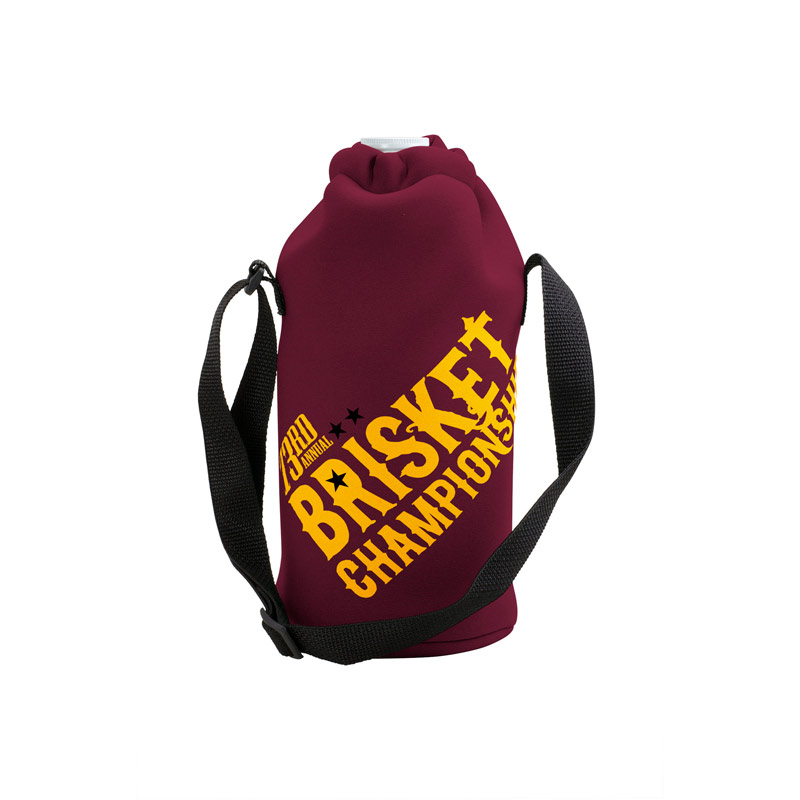 Neoprene Growler Cover with Drawstring