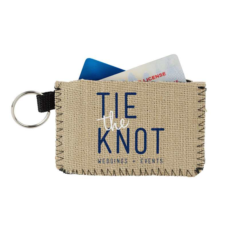 Burlap-Neoprene Card Guard