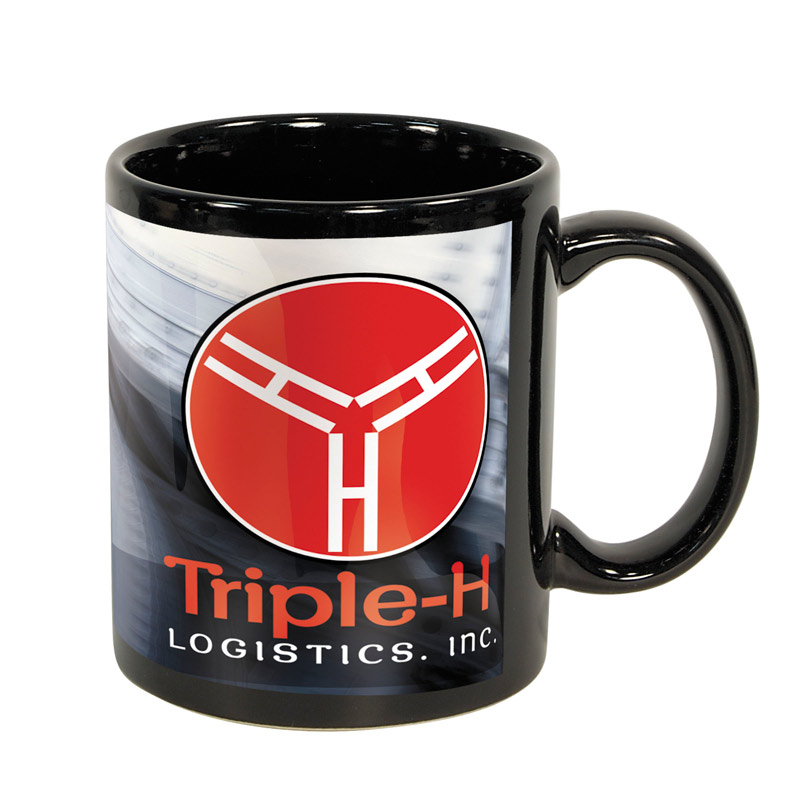 Black Sublimation Mug 11 oz.