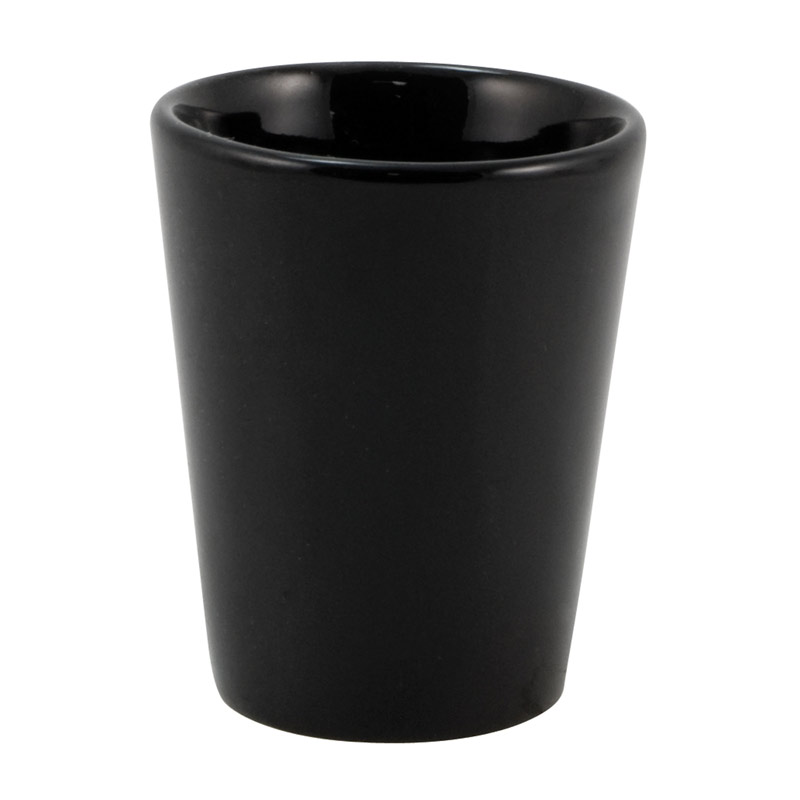Black Ceramic Shot Glass