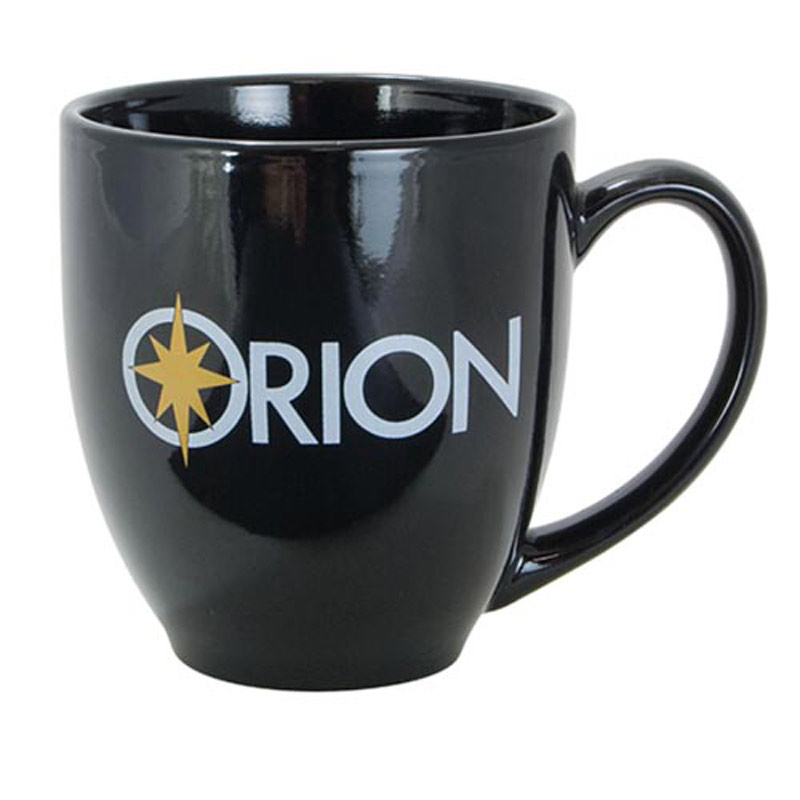 Solid Color Bistro Mug - Black