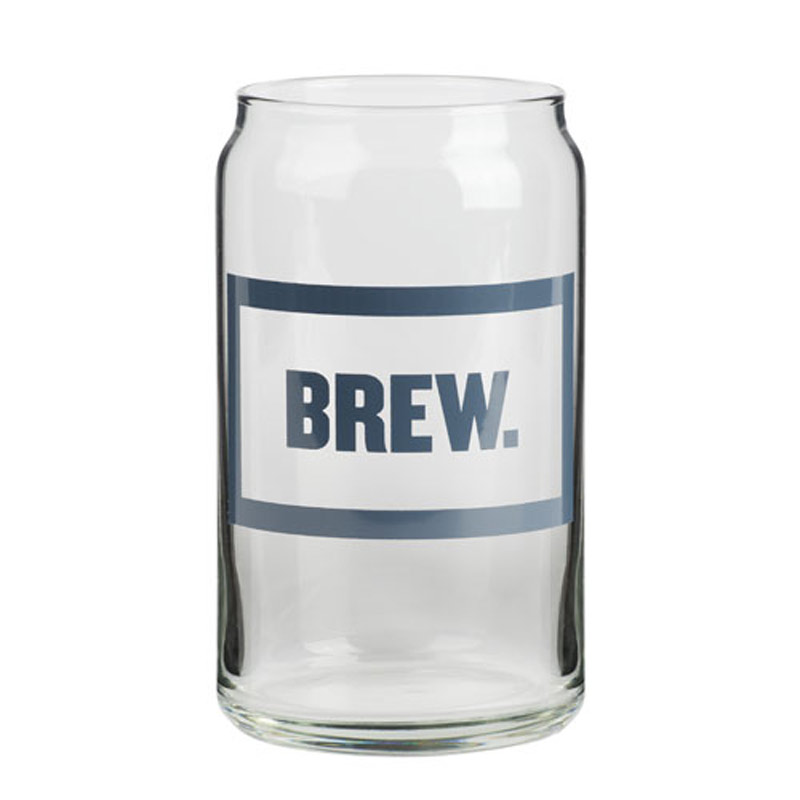 16 oz. Beer Can Glass