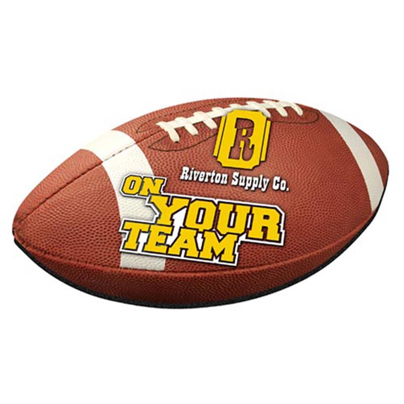 Football Shaped Mousepad